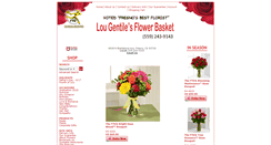 Desktop Screenshot of gentilesflowers.com